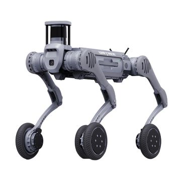 Unitree B2-W Wheeled 四足歩行ロボット